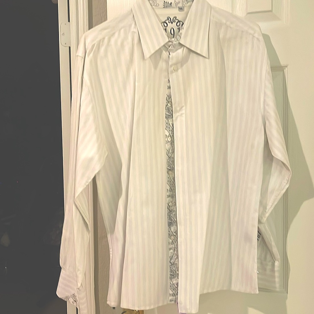Cotton Men’s Button Down- XXL